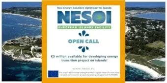 European Island Facility NESOI lança a 1ª Call
